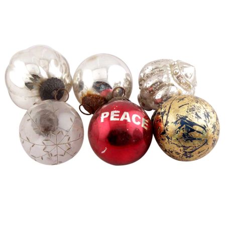 Set of 6 Pieces Christmas Ornament